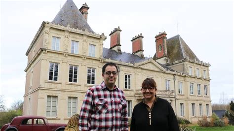 chateau celine et vincent|Vincent et Céline Tesnier, ils ont racheté un château.